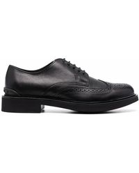 Tod's - Wingtip Leather Lace-up Shoes - Lyst