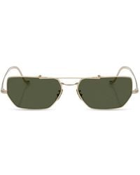 Oliver Peoples - Geometric-Frame Sunglasses - Lyst
