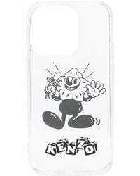 KENZO - Logo-Print Iphone 14 Pro Case - Lyst