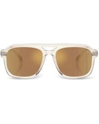 Moncler - Vantos Square-Frame Sunglasses - Lyst