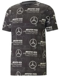 PUMA - X Mercedes All-Over Print T-Shirt - Lyst