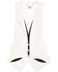 Elisabetta Franchi - Waistcoat - Lyst
