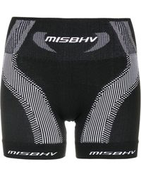 MISBHV - Short court à logo imprimé - Lyst