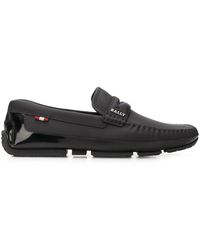 Bally Mocasines Pintos - Negro