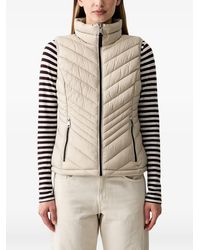 DKNY - Quilted Gilet - Lyst