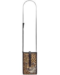 Inoui Edition - Caprice Felis Umhängetasche Mit Leopardenprint - Lyst