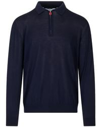 Kiton - Polotrui Met Ritssluiting - Lyst