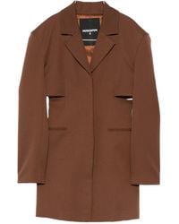 Patrizia Pepe - Cut-Out Blazer Mini Dress - Lyst