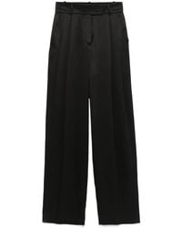 Giorgio Armani - Silk Tailored Trousers - Lyst