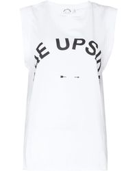 The Upside - Logo-Print Tank Top - Lyst
