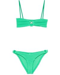 Hunza G - Misty Bikini Met Oorring Detail - Lyst