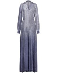 Alberta Ferretti - Metallic-Finish Jumpsuit - Lyst