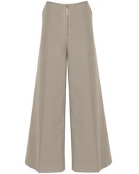 TOTEME - Broek Met Wijde Pijpen - Lyst