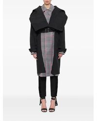 Juun.J - Belted Oversized-Collar Coat - Lyst