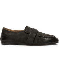 Marsèll - Round-toe Leather Loafers - Lyst