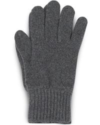 VIETTI MERCHANDISE - Ribbed-Trim Gloves - Lyst