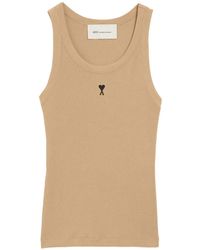 Ami Paris - Top Sin Mangas - Lyst