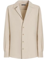 Dolce & Gabbana - Shirt With Peak Lapels - Lyst