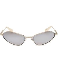 Jacquemus - Bambino Geometric-Frame Sunglasses - Lyst