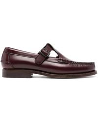 Hereu - Alber Loafers Met Ronde Neus - Lyst