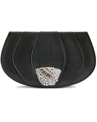 Giuseppe Zanotti - Orbits Leather Clutch Bag - Lyst