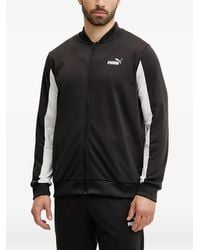 PUMA - Panelled Zip-Up Sweater - Lyst