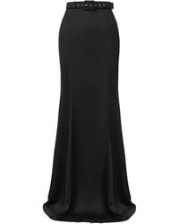 Il Volo - Anais Belted-Waist Skirt - Lyst