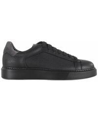 Doucal's - Lace-Up Leather Sneakers - Lyst