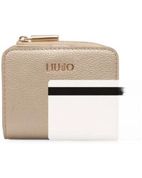 Liu Jo - Logo-Plaque Wallet - Lyst
