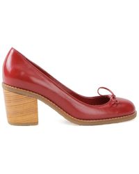Sarah Chofakian - Chunky Heel Pumps - Lyst