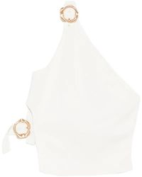 Cult Gaia - Valeria One-Shoulder Ring-Detail Top - Lyst
