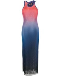 OTTOLINGER - Gradient-Print Sleeveless Mesh Maxi Dress - Lyst