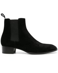 SCAROSSO - Axel Suede Boots - Lyst
