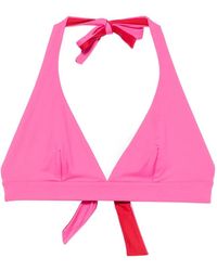 Fisico - Reversible Halterneck Bikini Top - Lyst