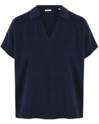 Aspesi - V-Neck Polo T-Shirt - Lyst