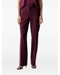 Fracomina - Pantalon À Plis Marqués - Lyst