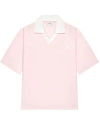 Courreges - Oversized Sports Polo Shirt - Lyst