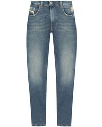 DIESEL - 2019 D-Strukt slim-cut jeans - Lyst