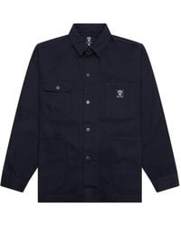 South2 West8 - Button-Up Jacket - Lyst