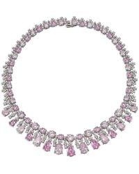 Anabela Chan - Blush Tutti Frutti Sapphire Necklace - Lyst