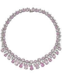 Anabela Chan - Collana Blush Tutti Frutti Con Zaffiro - Lyst