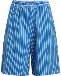 Patou - Striped Longline Shorts - Lyst