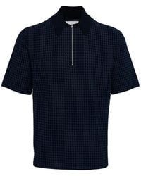 Jil Sander - Half-Zip Polo Shirt - Lyst