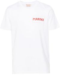 Marni - Logo T-Shirt - Lyst