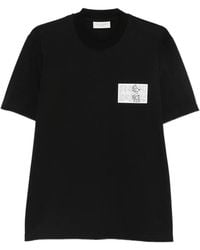 Yes London - Logo-Patch Short-Sleeve T-Shirt - Lyst