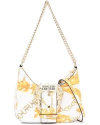 Versace - Chain Couture Faux-leather Shoulder Bag - Lyst