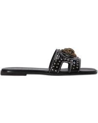 Kurt Geiger - Eagle-Charm Cut-Out Sandals - Lyst