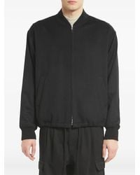 Barena - Chaqueta bómber de lana con cremallera - Lyst
