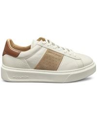 Woolrich - Leather Sneakers - Lyst