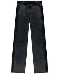 DIESEL - Pantalones De Chándal De Chenilla Con Efecto Devoré - Lyst